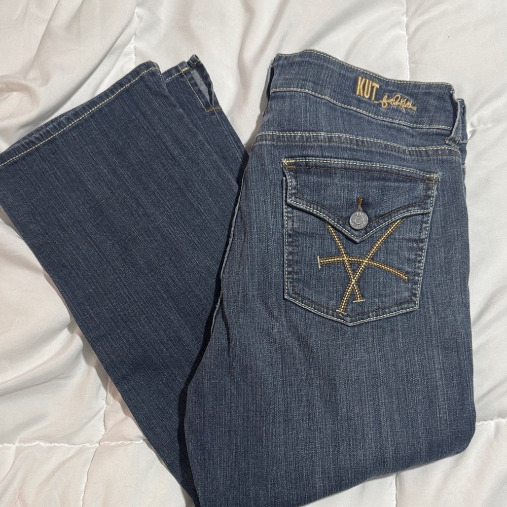 KUT from the Kloth crop jeans size 8